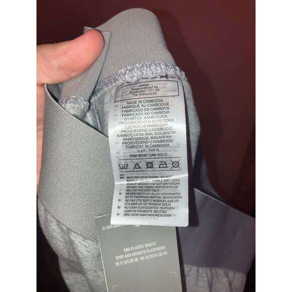 Adidas heather grey activewear leggings size small - Picture 5 of 7